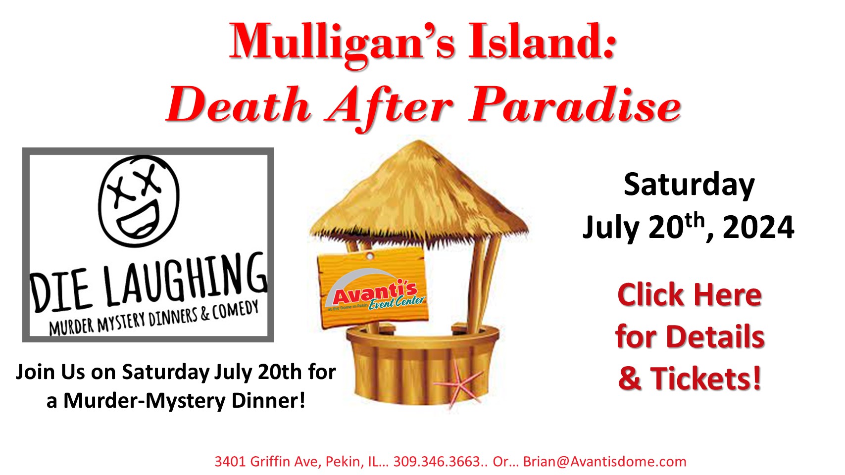 Mulligan's Island Death After Paradise Flyer